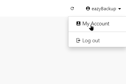 eazybackup-panel-mi-cuenta-configuración